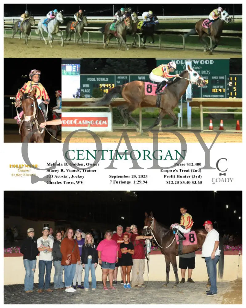 CENTIMORGAN - 09-20-25 - R08 - CT Hollywood Casino at Charles Town Races