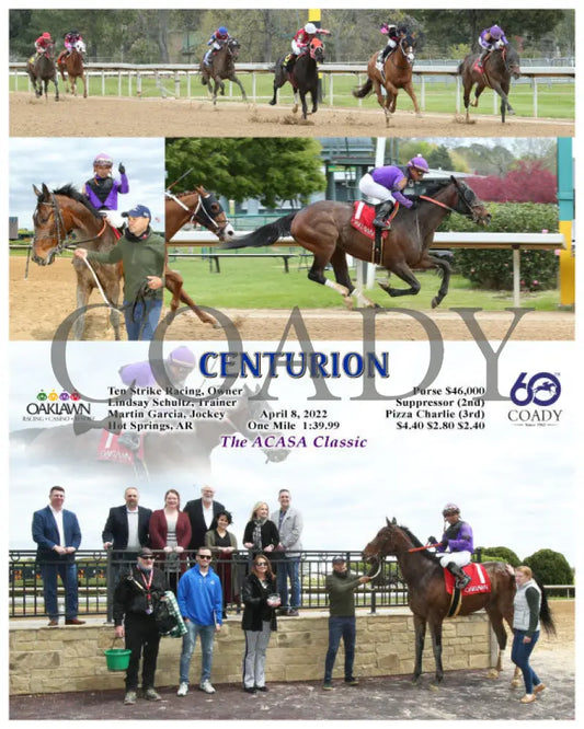 Centurion - 04-08-22 R03 Op Oaklawn Park