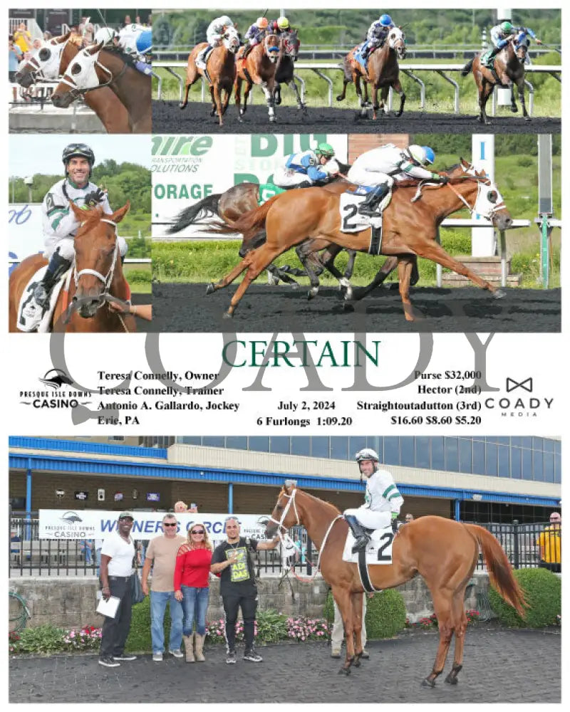 Certain - 07-02-24 R07 Pid Presque Isle Downs