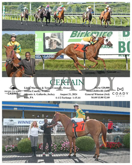 Certain - 08-21-24 R05 Pid Presque Isle Downs