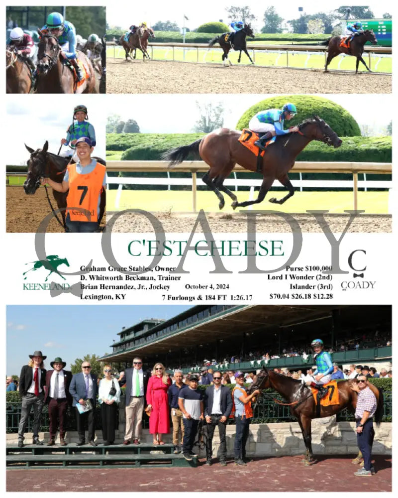C’est Cheese - 10-04-24 R03 Kee Keeneland