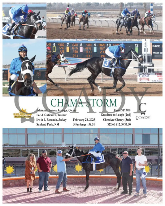 CHAMA STORM - 02-28-25 - R08 - SUN Sunland Park