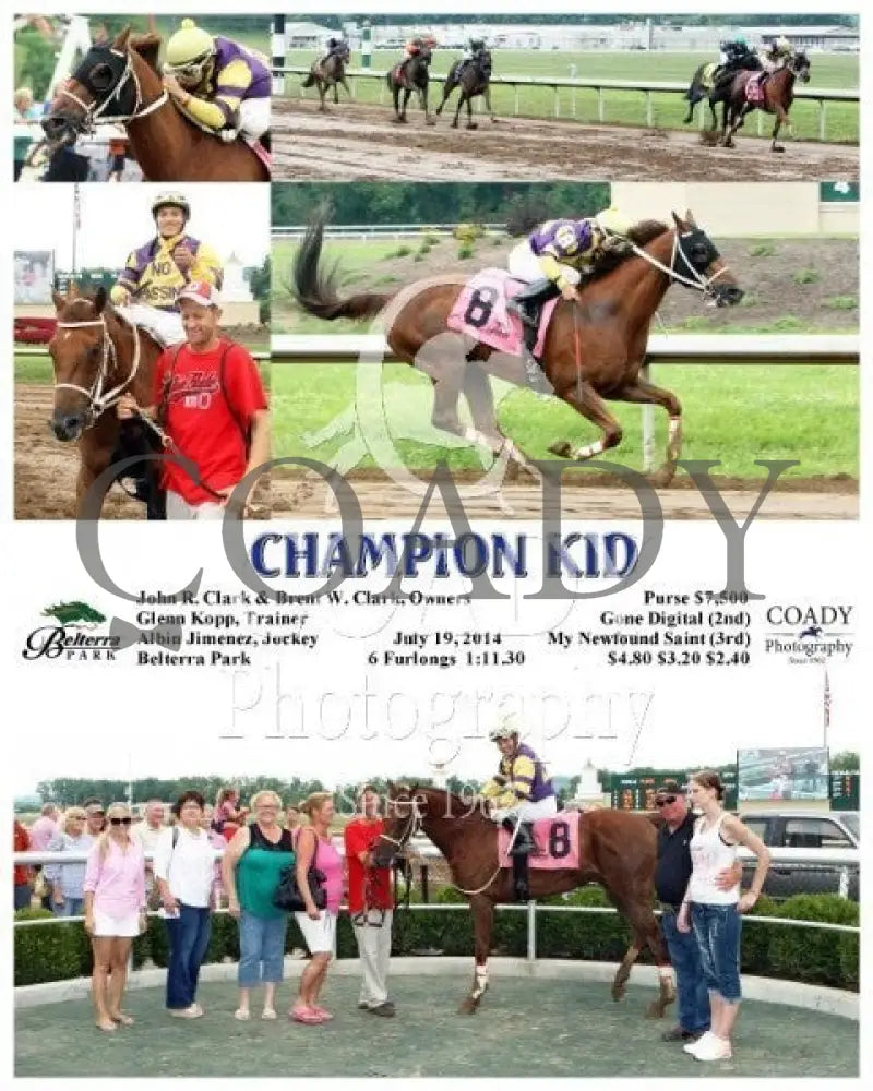 Champion Kid - 071914 Race 03 Btp Belterra Park