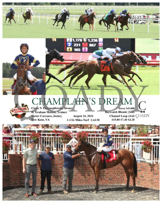 Champlain’s Dream - 08-24-24 R02 Cnl Colonial Downs