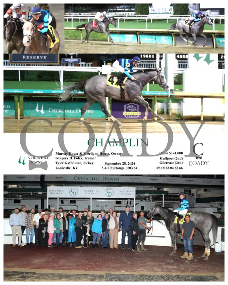 Champlin - 092824 Race 05 Cd Churchill Downs
