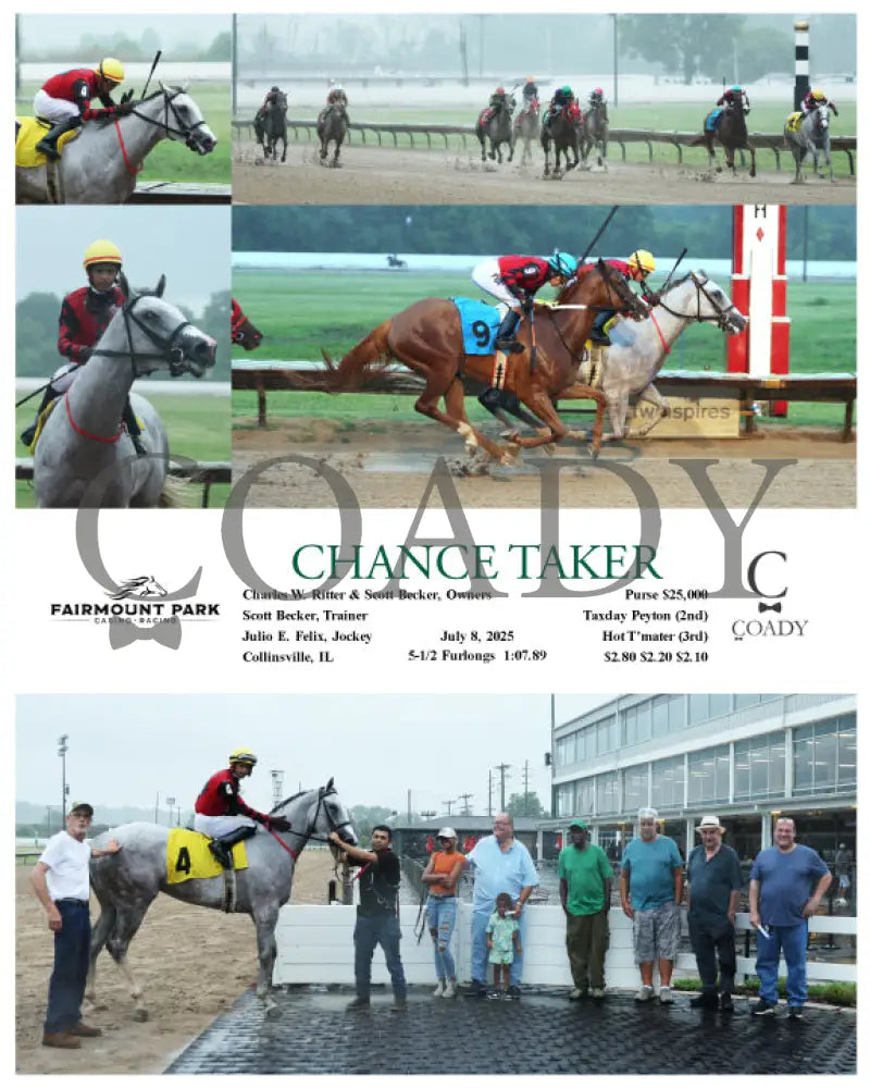 CHANCE TAKER - 07-08-25 - R08 - FP Fanduel Sportsbook Horse Racing