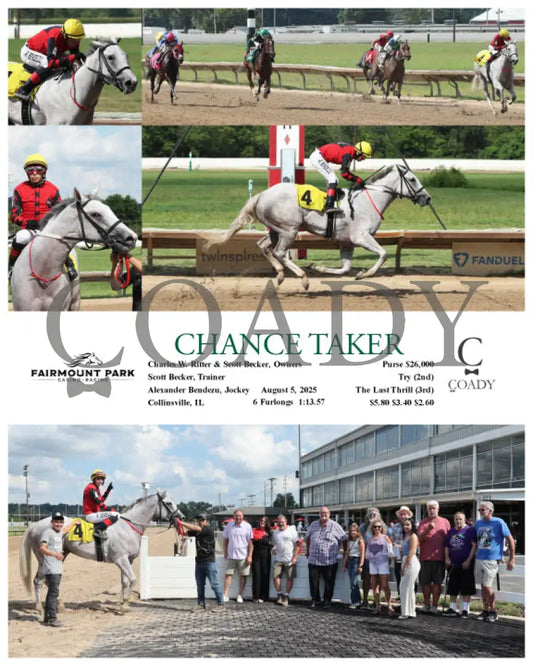 CHANCE TAKER - 08-05-25 - R06 - FP Fanduel Sportsbook Horse Racing
