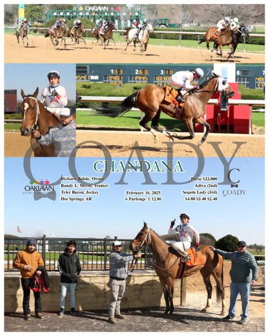 CHANDANA - 02-16-25 - R04 - OP Oaklawn Park