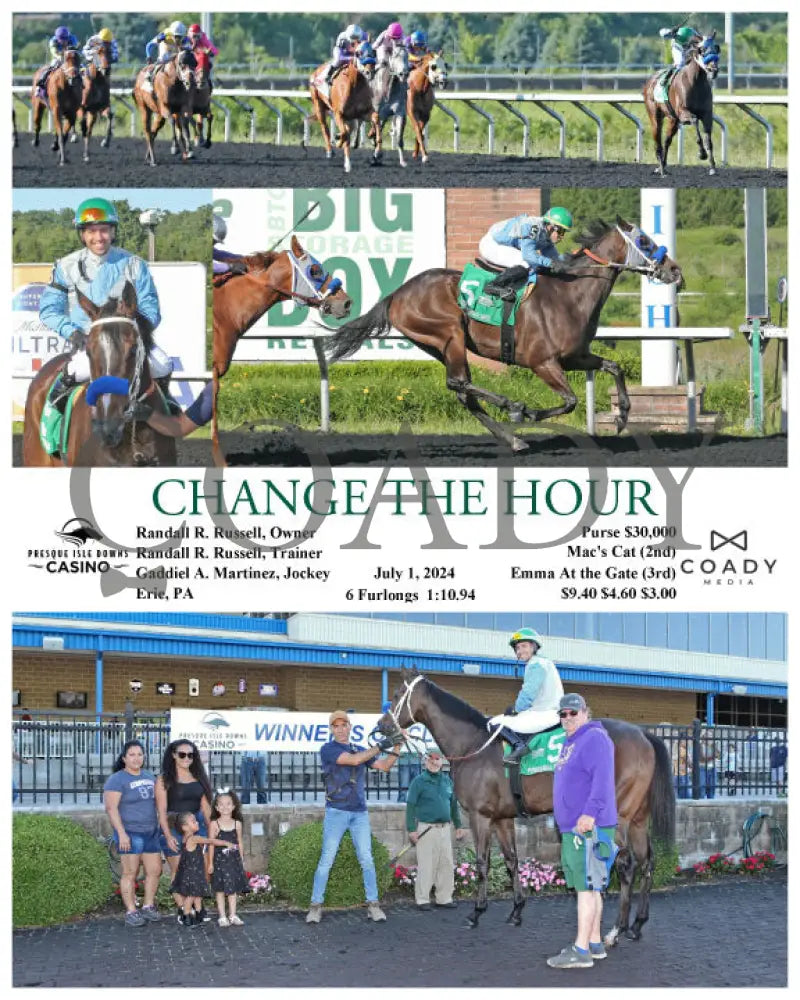Change The Hour - 07-01-24 R08 Pid Presque Isle Downs