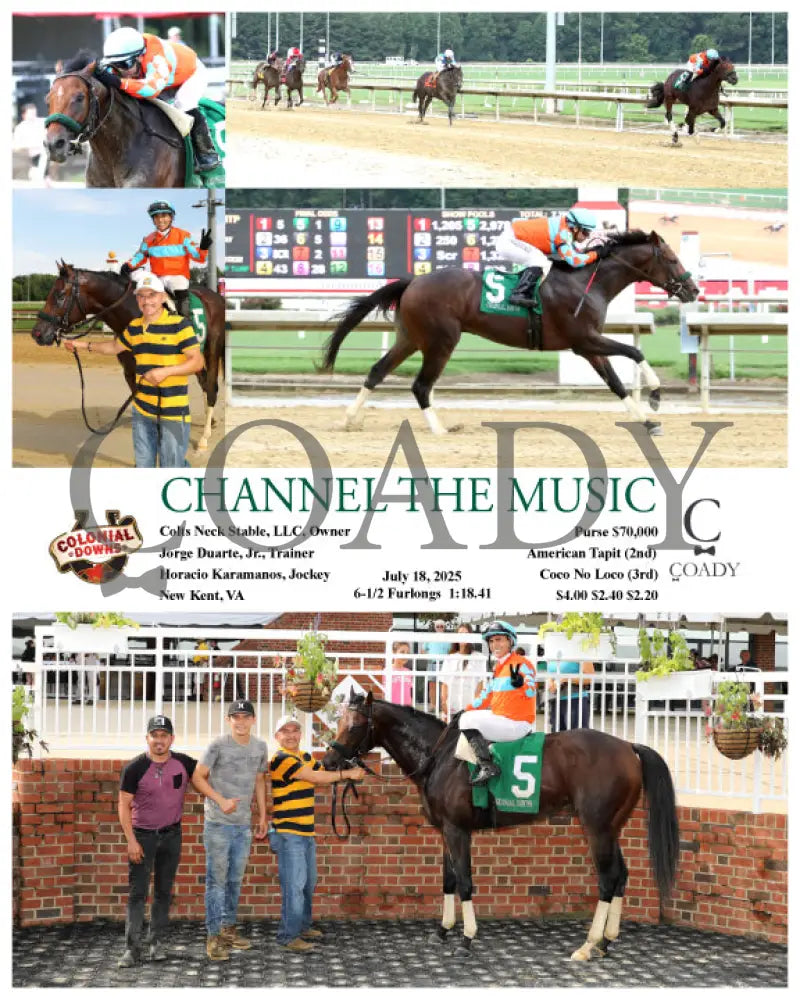 CHANNEL THE MUSIC - 07-18-25 - R03 - CNL Colonial Downs