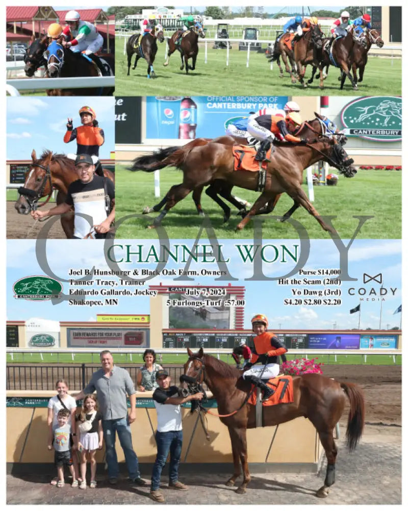Channel Won - 07-07-24 R06 Cby Canterbury Park