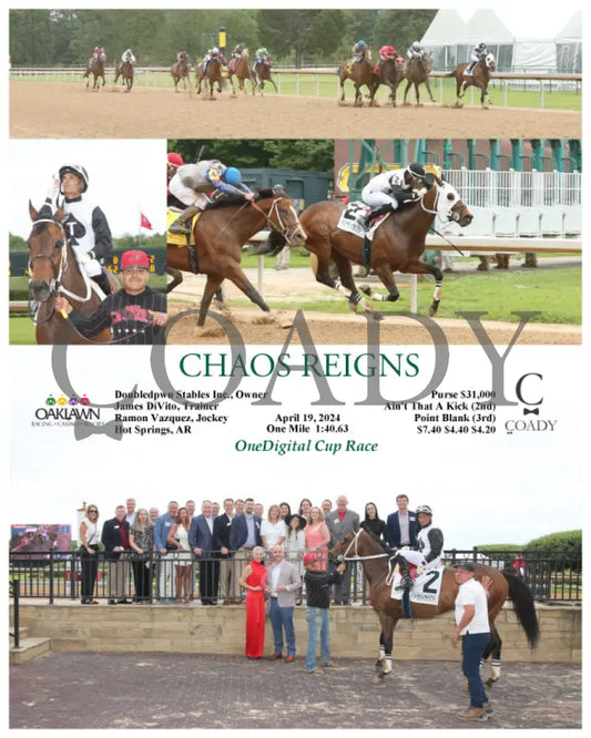 Chaos Reigns - 04 - 19 - 24 R04 Op Oaklawn Park