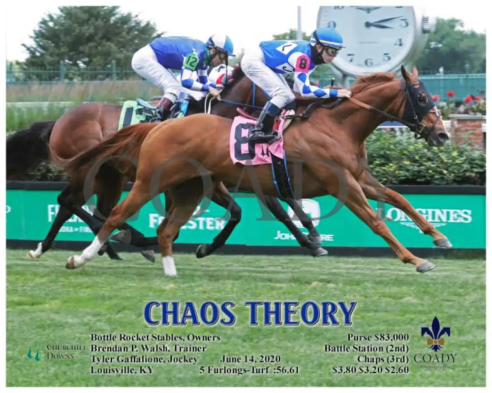 Chaos Theory - 06-14-20 R05 Cd Action Churchill Downs