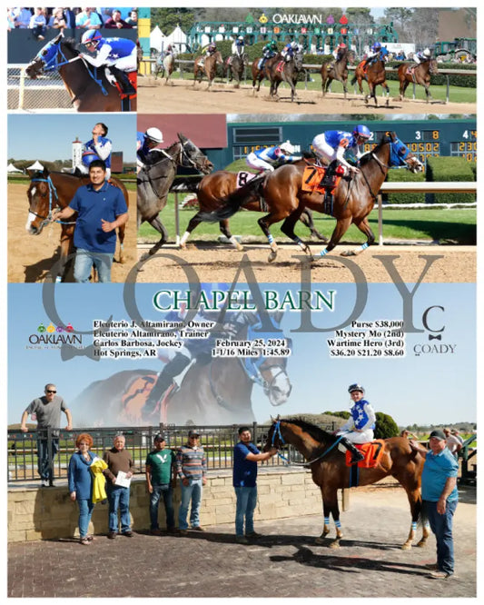 Chapel Barn - 02-25-24 R04 Op Oaklawn Park