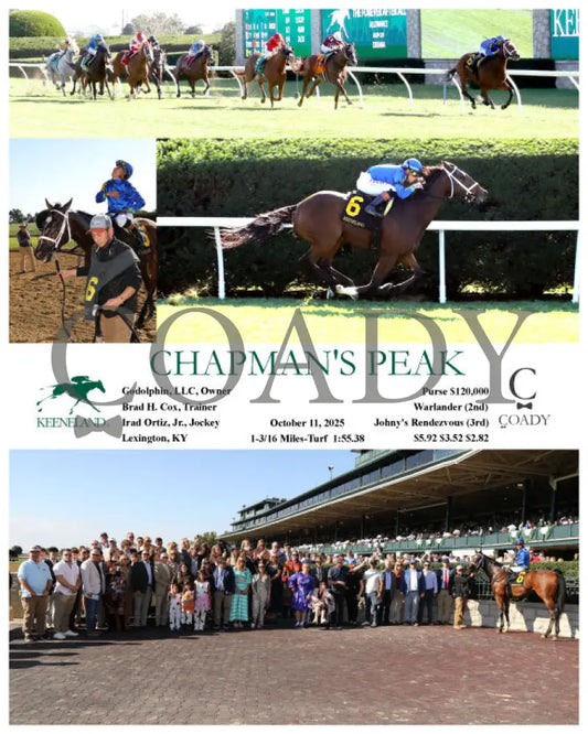 CHAPMAN’S PEAK - 10-11-25 - R07 - KEE Keeneland