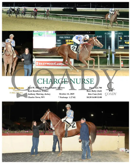CHARGE NURSE - 10-16-25 - R05 - CT Hollywood Casino at Charles Town Races