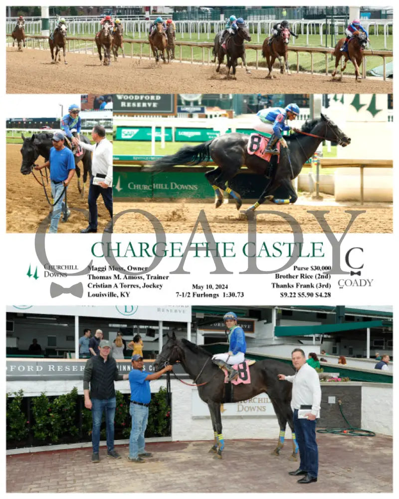 Charge The Castle - 05-10-24 R01 Cd Churchill Downs