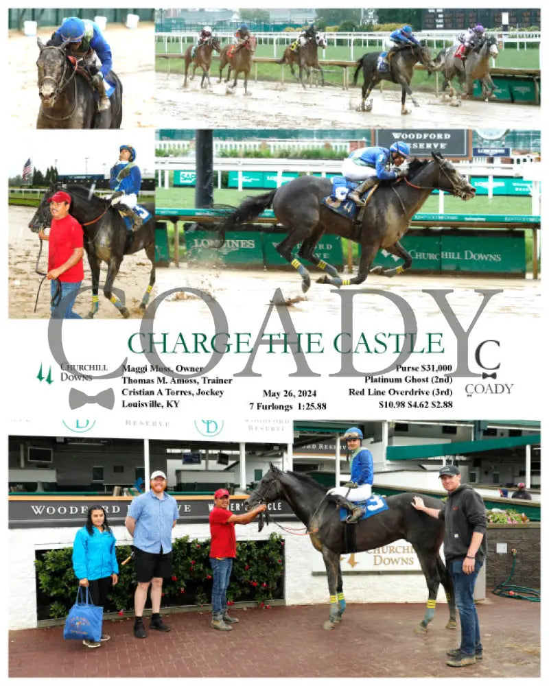Charge The Castle - 05-26-24 R04 Cd Churchill Downs