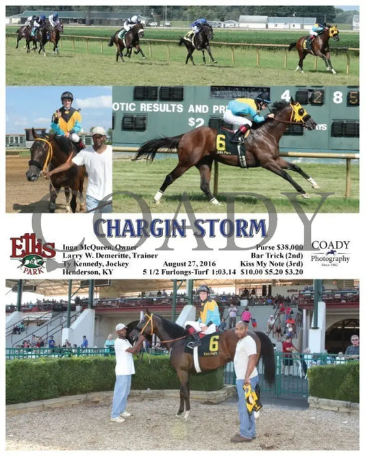 Chargin Storm - 082716 Race 06 Elp Ellis Park