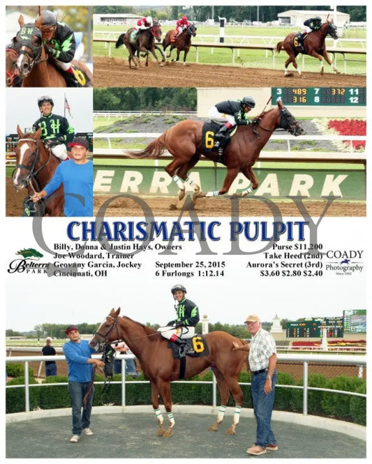 Charismatic Pulpit - 092515 Race 04 Btp Belterra Park