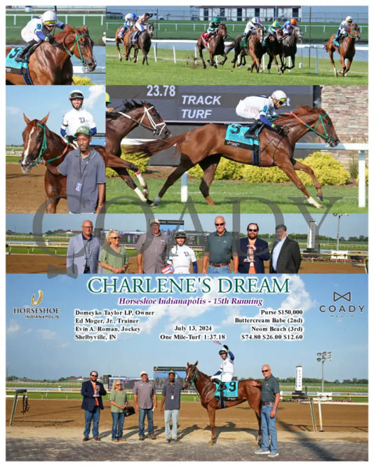 Charlene’s Dream - Horseshoe Indianapolis 15Th Running 07-13-24 R04 Ind Indiana Grand