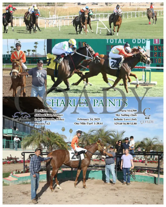 CHARLEY PAINTS - 02-24-25 - R06 - TUP Turf Paradise