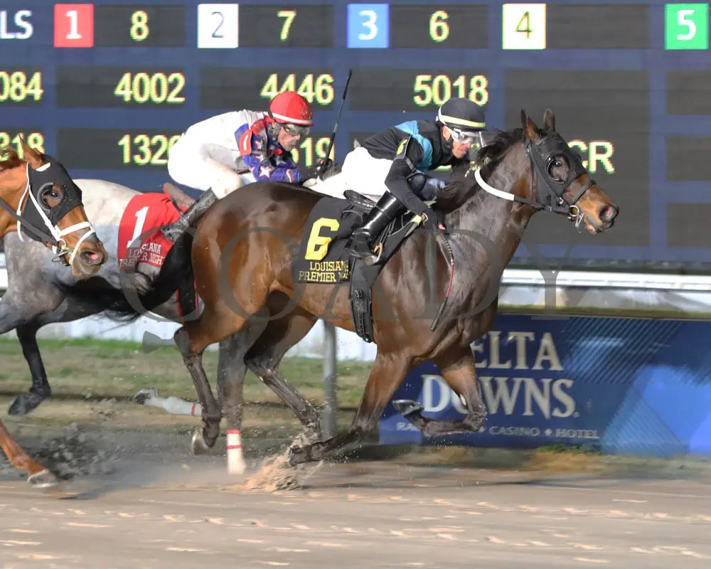 Charlie T - The 20Th Running Of The La Bred Premier Matron 02-03-24 R03 Delta Downs Finish