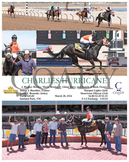 Charlies Hurricane - 03 - 28 - 24 R03 Sun Sunland Park