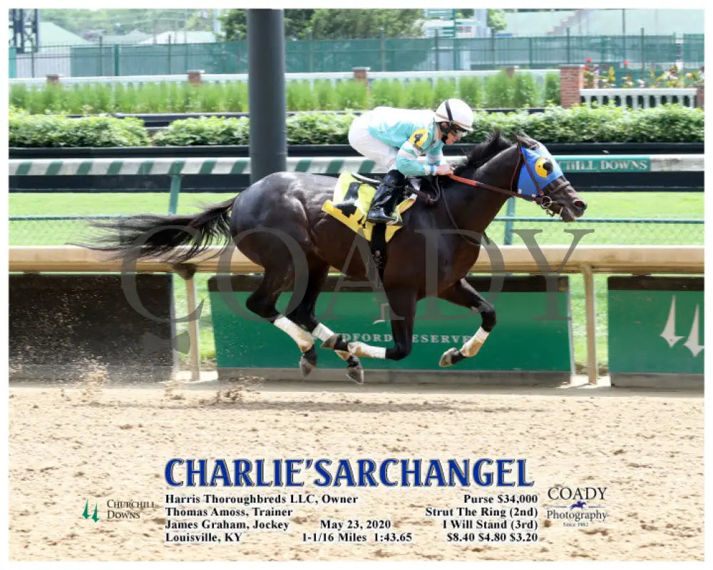 Charlie’sarchangel - 05-23-20 R02 Cd Action Churchill Downs
