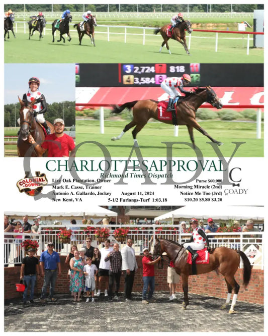 Charlottesapproval - Richmond Times Dispatch 08-11-24 R03 Cnl Colonial Downs