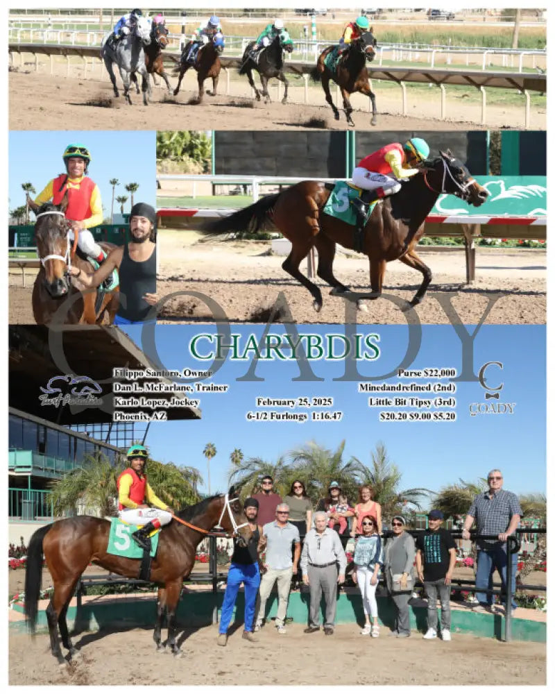 CHARYBDIS - 02-25-25 - R05 - TUP Turf Paradise