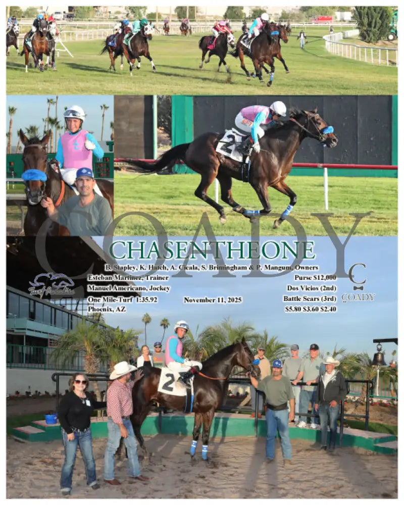 CHASENTHEONE - 11-11-25 - R08 - TUP Turf Paradise