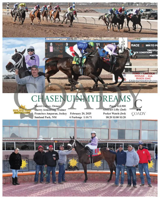 CHASENUINMYDREAMS - 02-20-25 - R08 - SUN Turfway Park