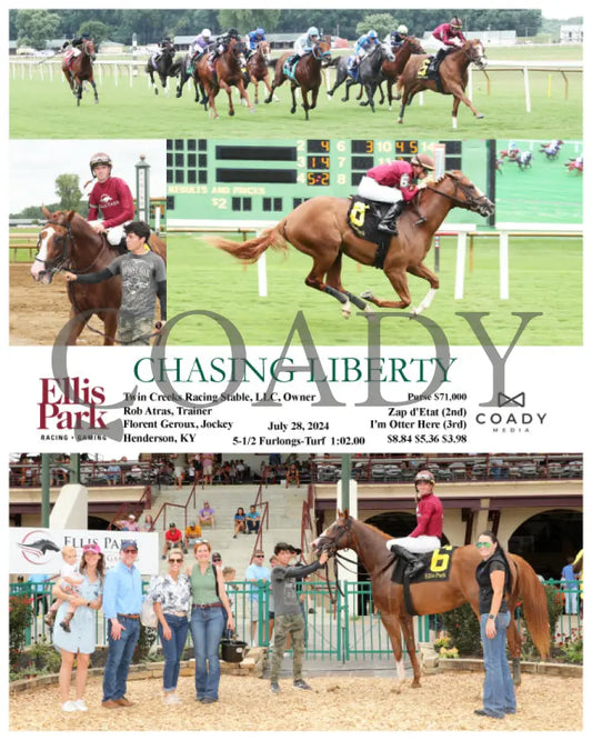Chasing Liberty - 072824 Race 04 Elp Ellis Park