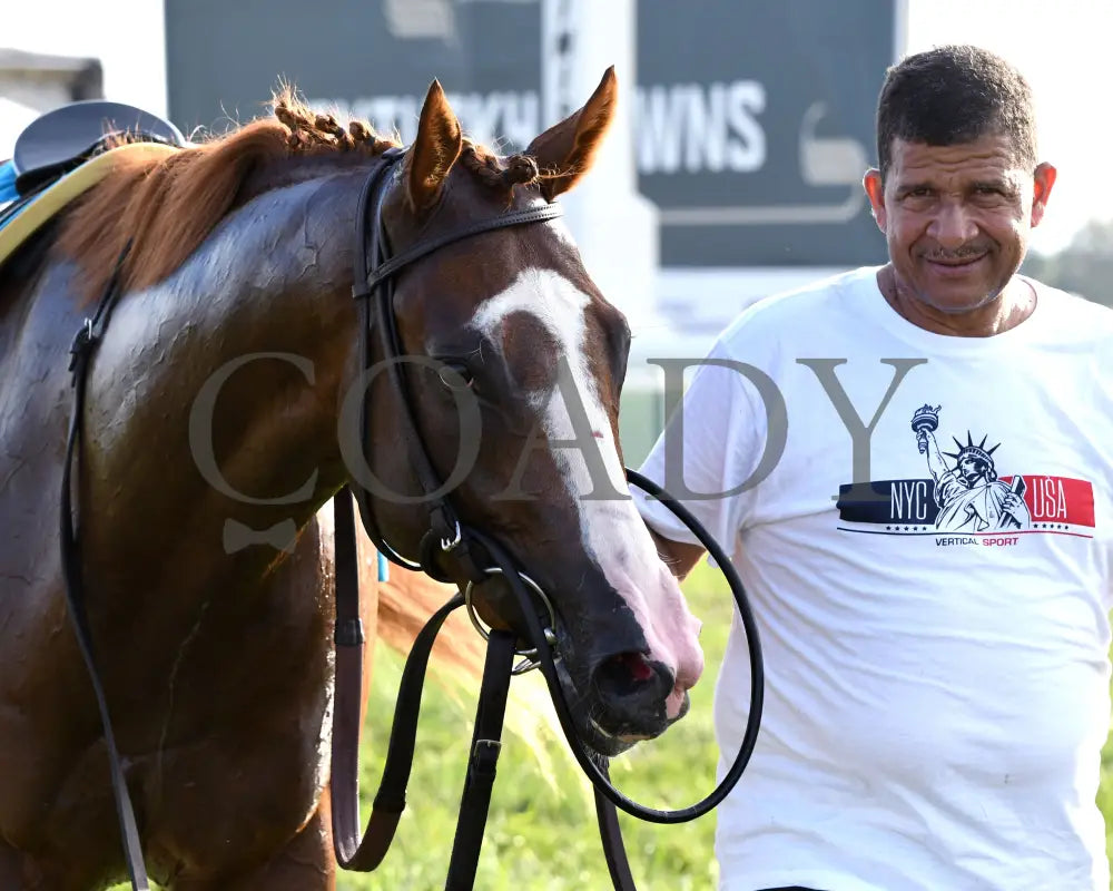 Chasing Liberty - The National Thoroughbred League Juvenile Sprint 09-01-24 R10 Kd Post Race 02