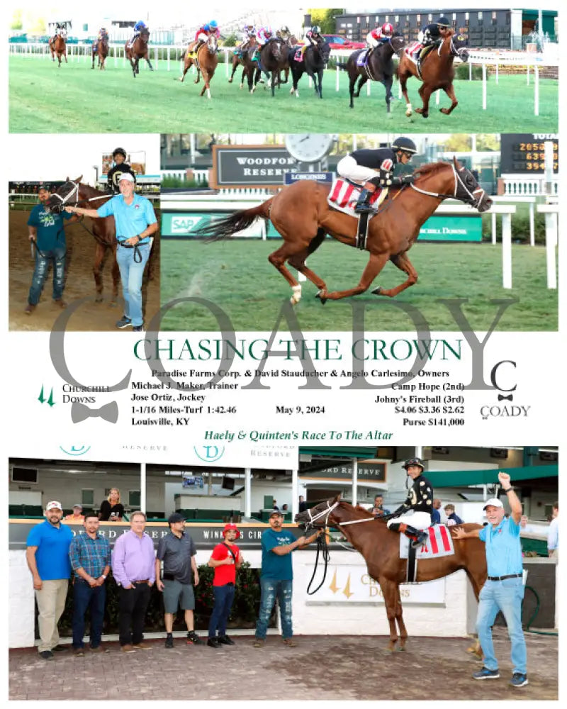 Chasing The Crown - 05-09-24 R07 Cd Churchill Downs