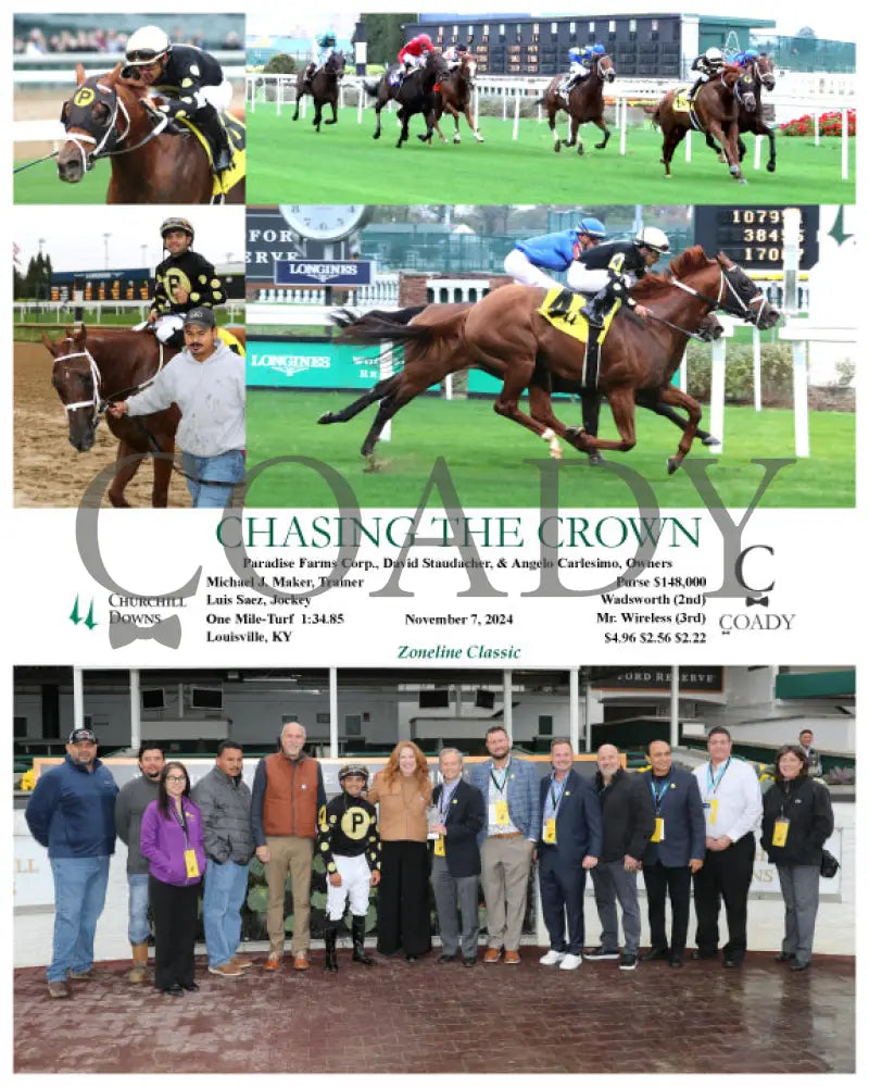 Chasing The Crown - 11-07-24 R05 Cd Group Churchill Downs