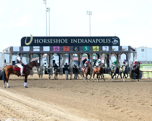 Chatalas - Indiana Oaks 29Th Running G3 07-06-24 R11 Horseshoe Start 02 Samantha Pagels Grand