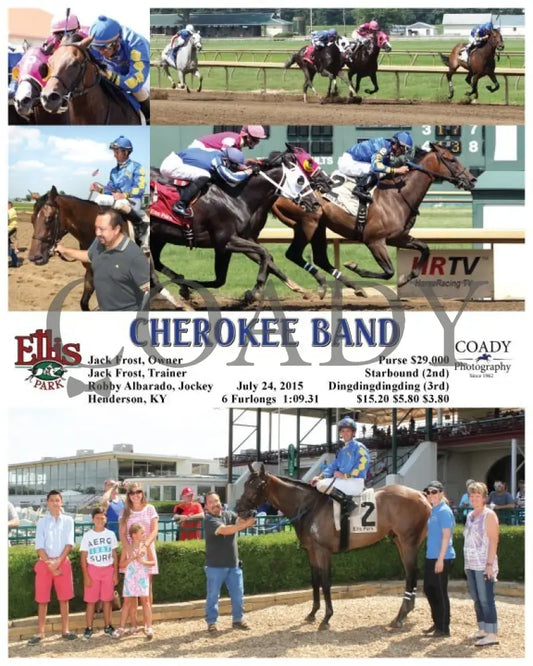 Cherokee Band - 072415 Race 06 Elp Ellis Park