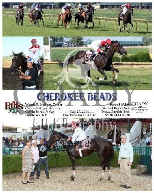 Cherokee Beads - 072714 Race 09 Elp Ellis Park