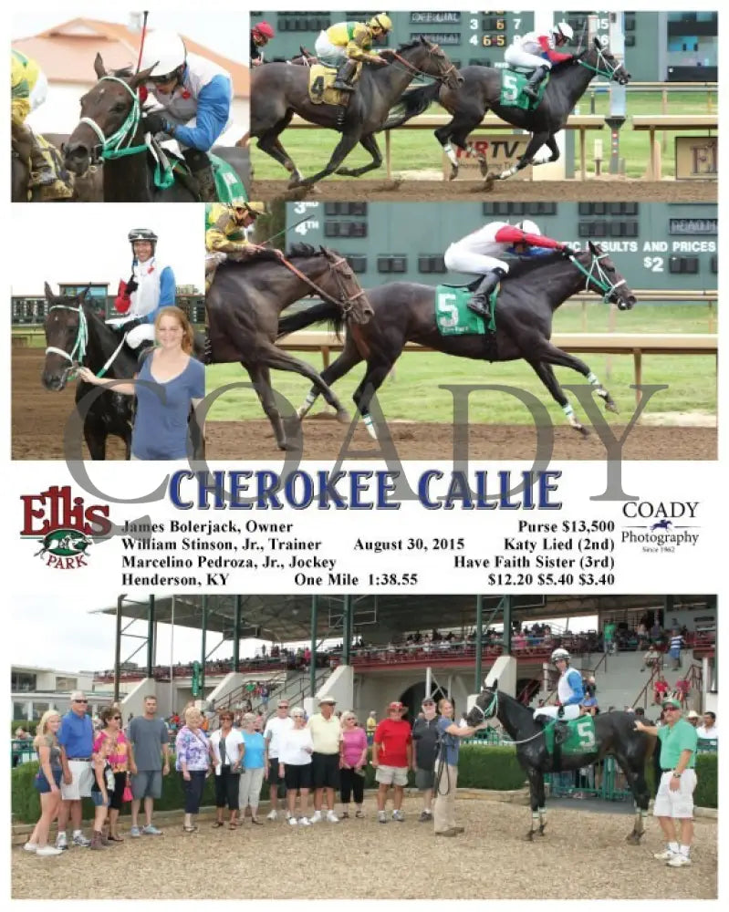 Cherokee Callie - 083015 - Race 02 - ELP - Coady Media - Kurtis Coady Photography