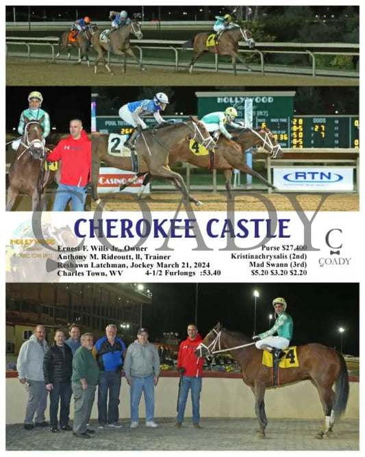 Cherokee Castle - 03 - 21 - 24 R06 Ct Hollywood Casino At Charles Town Races