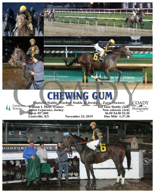Chewing Gum - 11-23-19 R10 Cd Churchill Downs