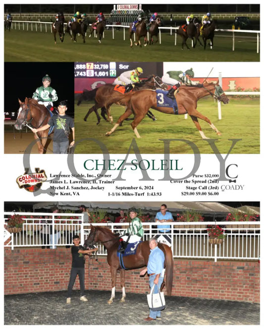 Chez Soleil - 09-06-24 R09 Cnl Colonial Downs