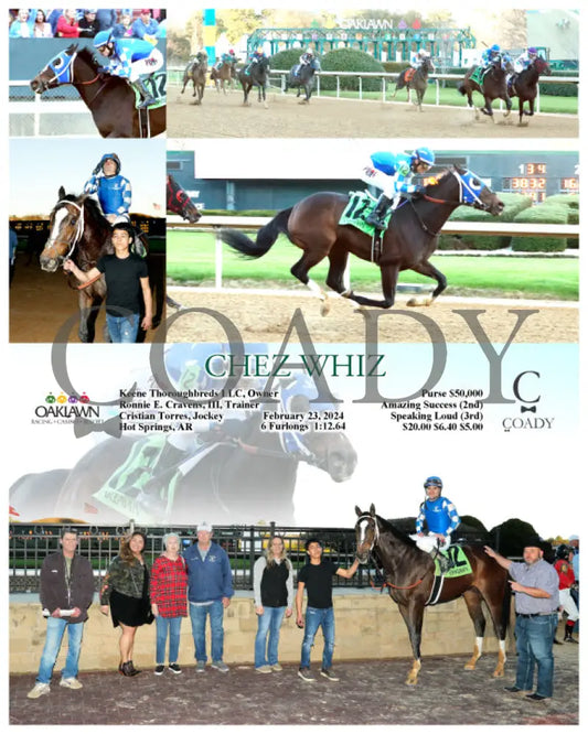 Chez Whiz - 02-23-24 R10 Op Oaklawn Park