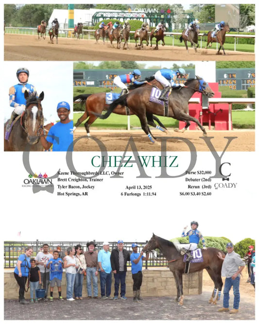 CHEZ WHIZ - 04-13-25 - R09 - OP Oaklawn Park
