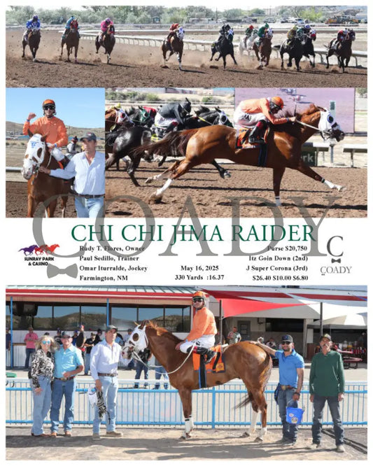 CHI CHI JIMA RAIDER - 05-16-25 - R10 - SRP SunRay Park