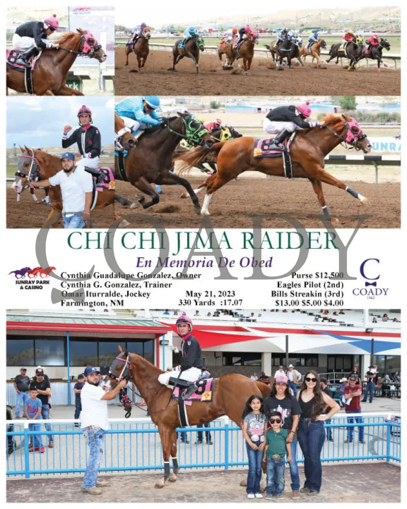 Chi Jima Raider - En Memoria De Obed 05-21-23 R02 Srp Sunray Park