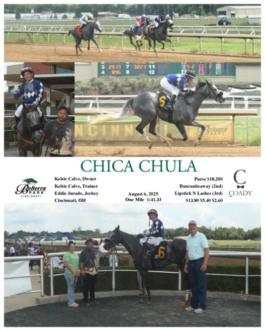 CHICA CHULA - 080625 - Race 06 - BTP Indiana Grand