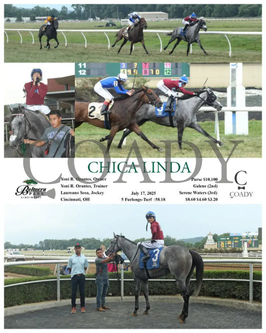 CHICA LINDA - 071725 - Race 05 - BTP Indiana Grand